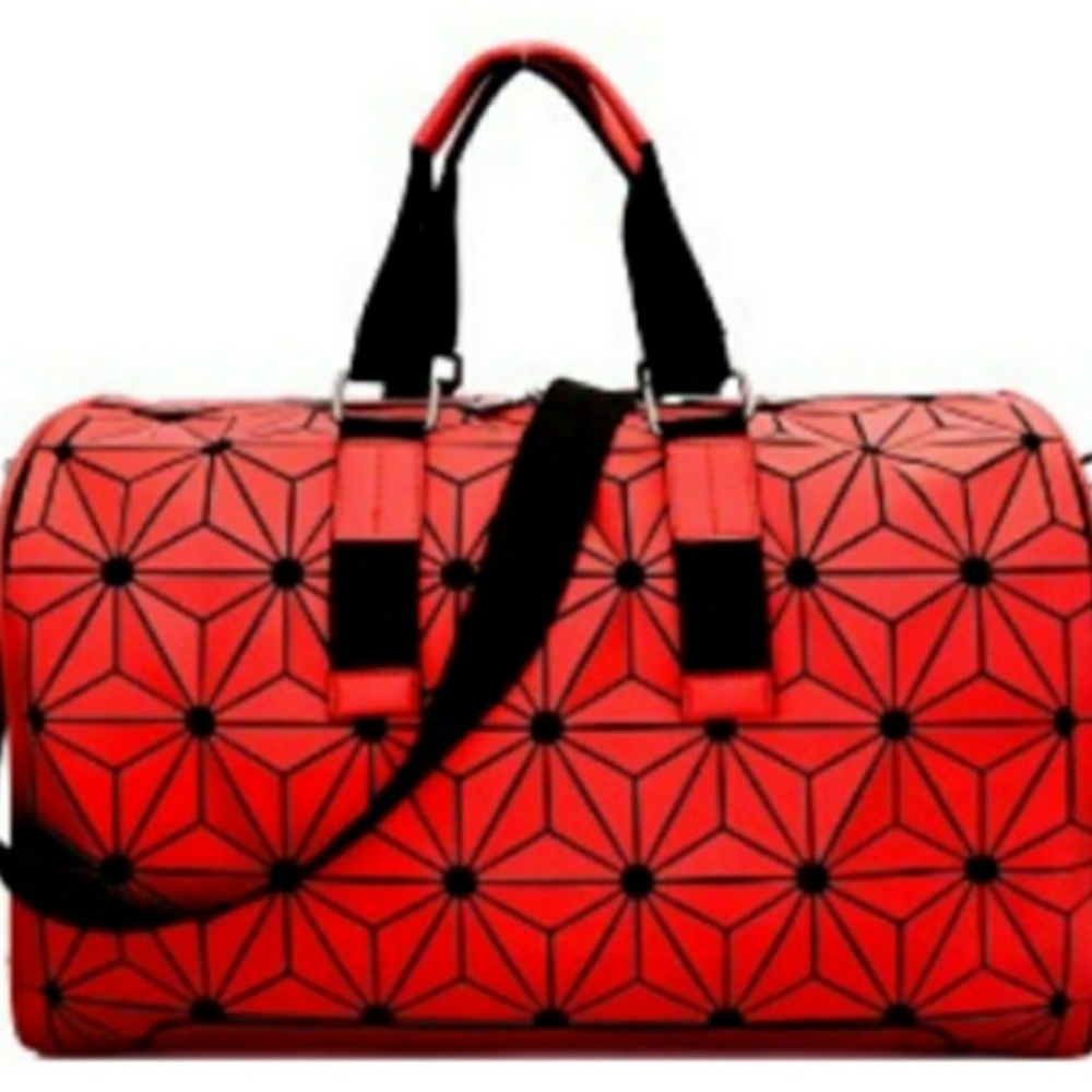 Red Fireworks Weekender Travel Bag